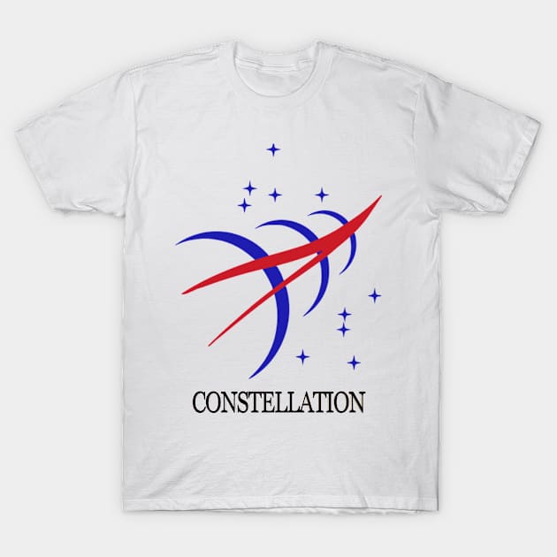 Constellation Logo T-Shirt by Spacestuffplus